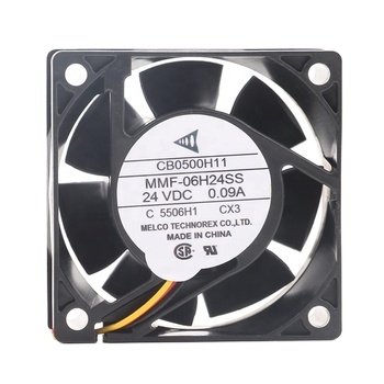 Original Mitsubishi 12V 48V DC24V 0.09A EC AC 60X60X25MM 6025 6CM Inverter Special Interface MMF-06H24SS Cooling Fan